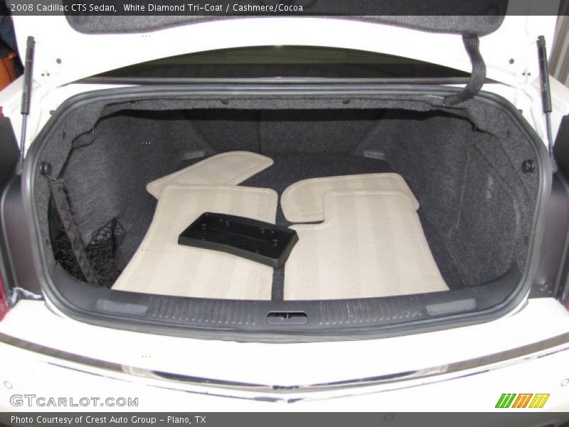 White Diamond Tri-Coat / Cashmere/Cocoa 2008 Cadillac CTS Sedan