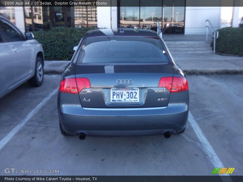 Dolphin Gray Metallic / Ebony 2006 Audi A4 2.0T Sedan