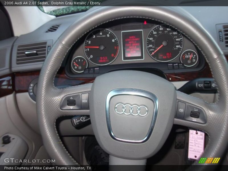 Dolphin Gray Metallic / Ebony 2006 Audi A4 2.0T Sedan