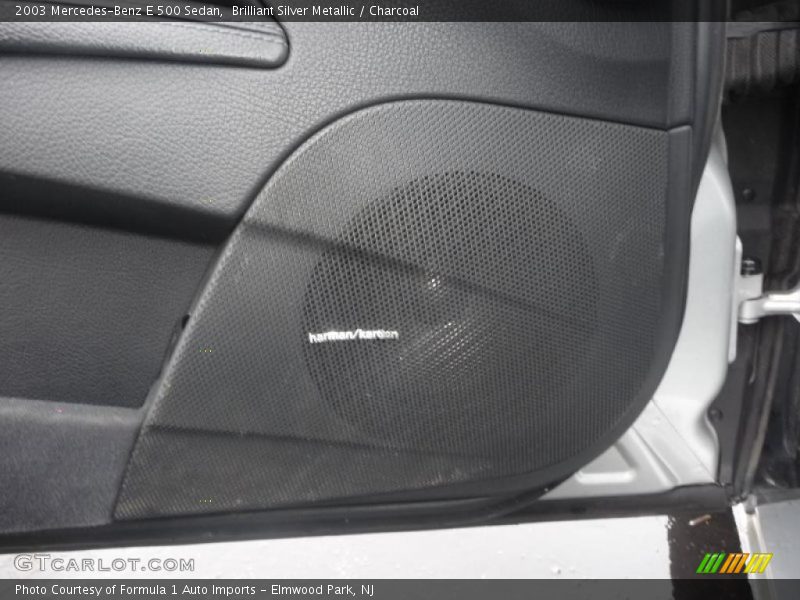 Brilliant Silver Metallic / Charcoal 2003 Mercedes-Benz E 500 Sedan