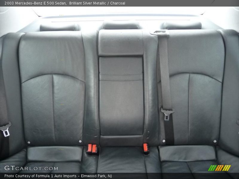 Brilliant Silver Metallic / Charcoal 2003 Mercedes-Benz E 500 Sedan