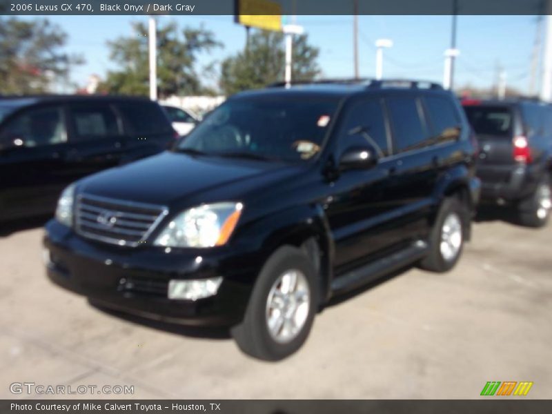 Black Onyx / Dark Gray 2006 Lexus GX 470