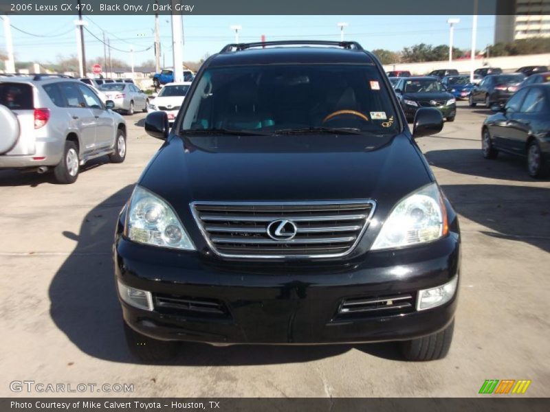 Black Onyx / Dark Gray 2006 Lexus GX 470