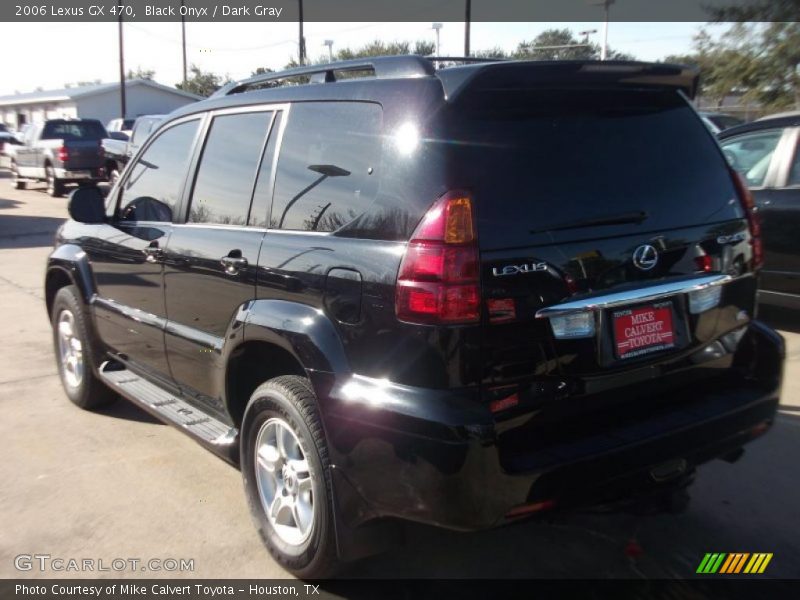 Black Onyx / Dark Gray 2006 Lexus GX 470