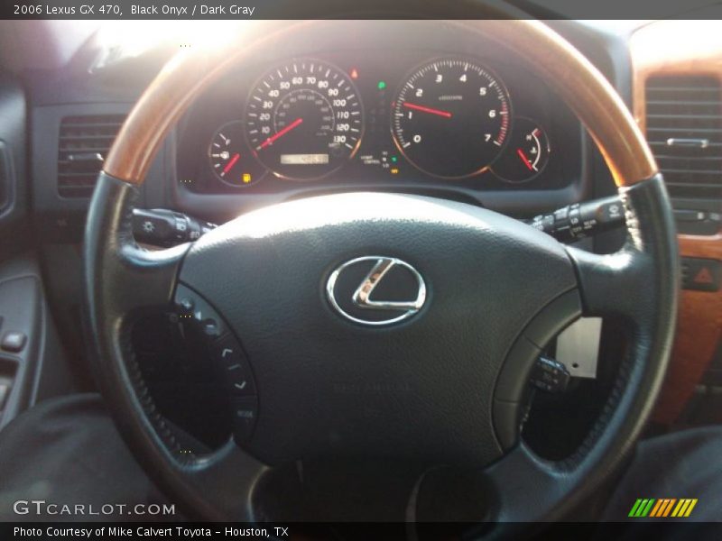Black Onyx / Dark Gray 2006 Lexus GX 470
