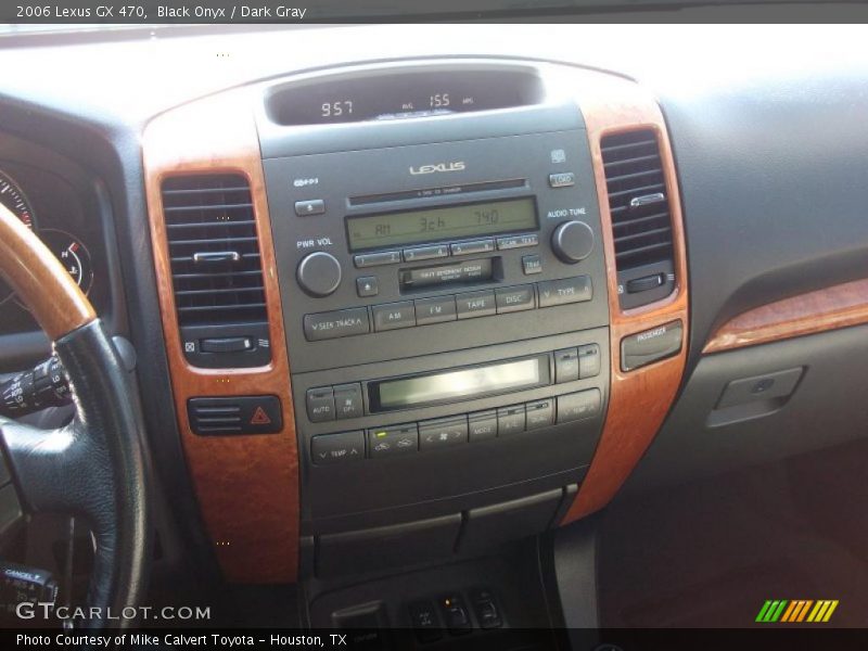 Black Onyx / Dark Gray 2006 Lexus GX 470