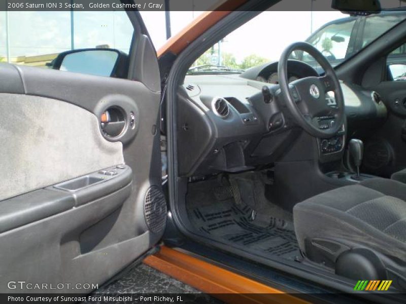 Golden Cashmere / Gray 2006 Saturn ION 3 Sedan