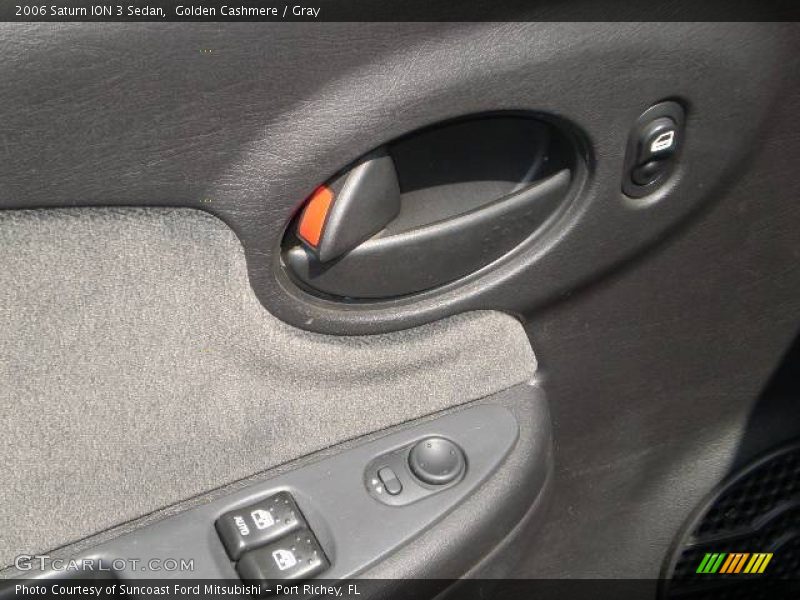 Golden Cashmere / Gray 2006 Saturn ION 3 Sedan