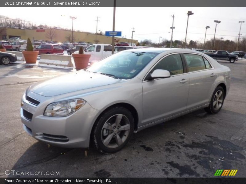 Silver Ice Metallic / Ebony 2011 Chevrolet Malibu LT