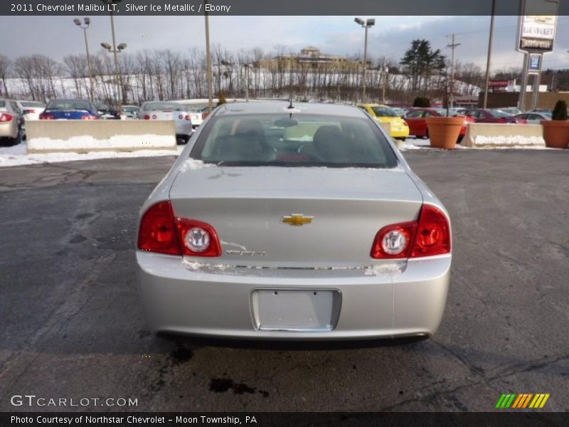 Silver Ice Metallic / Ebony 2011 Chevrolet Malibu LT