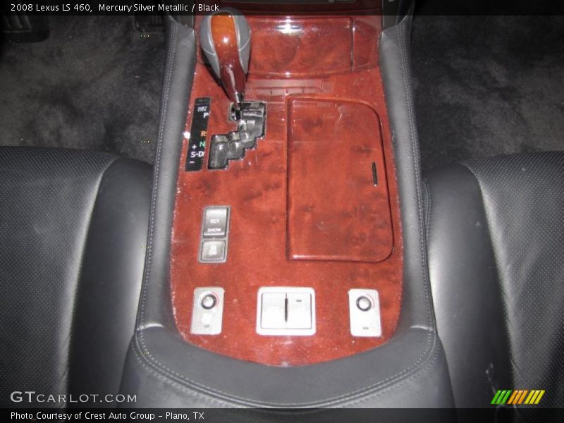 Mercury Silver Metallic / Black 2008 Lexus LS 460