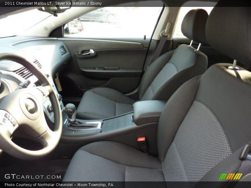 Silver Ice Metallic / Ebony 2011 Chevrolet Malibu LT