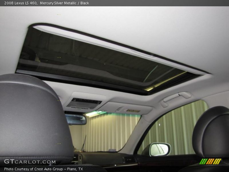 Mercury Silver Metallic / Black 2008 Lexus LS 460