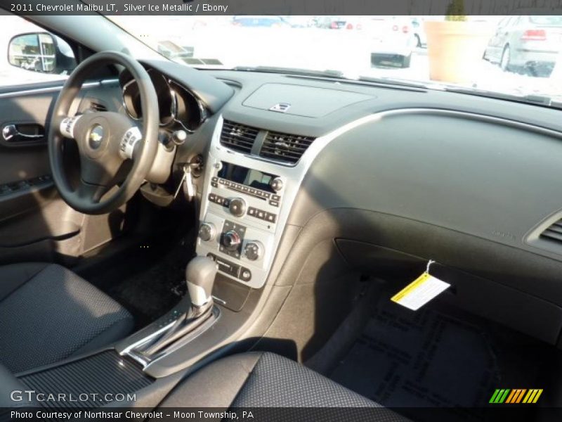 Silver Ice Metallic / Ebony 2011 Chevrolet Malibu LT
