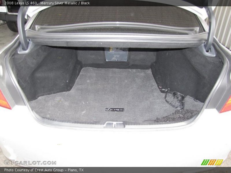 Mercury Silver Metallic / Black 2008 Lexus LS 460