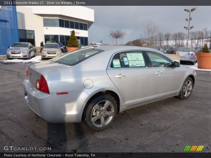Silver Ice Metallic / Ebony 2011 Chevrolet Malibu LT