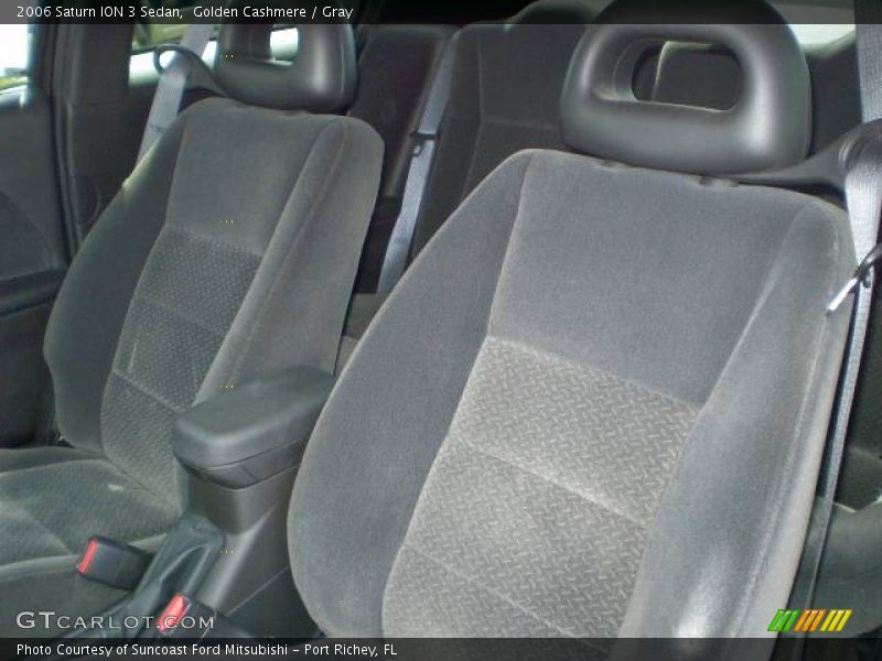 Golden Cashmere / Gray 2006 Saturn ION 3 Sedan