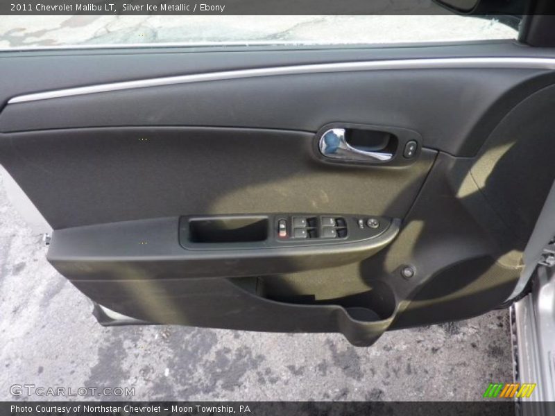 Silver Ice Metallic / Ebony 2011 Chevrolet Malibu LT