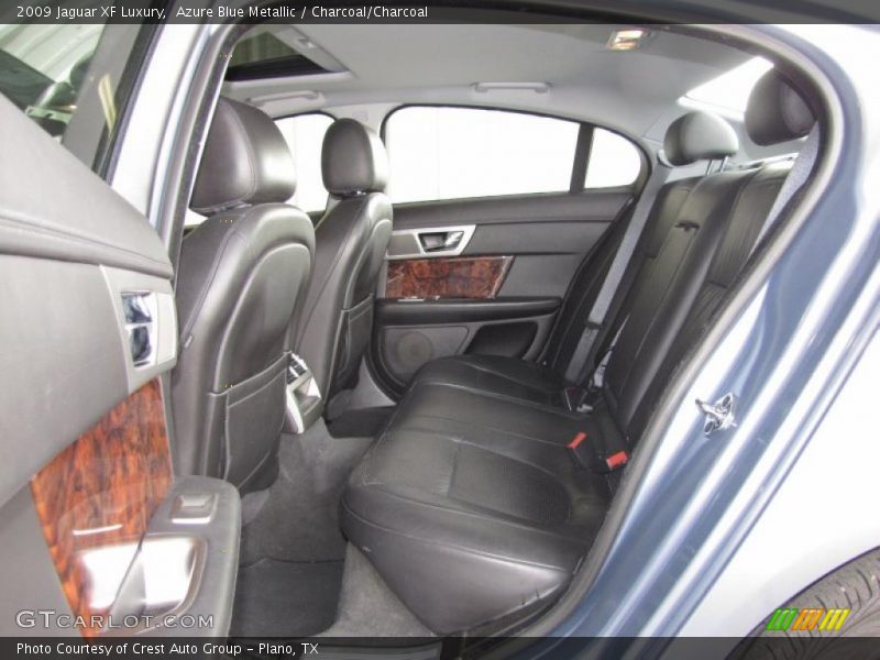 Azure Blue Metallic / Charcoal/Charcoal 2009 Jaguar XF Luxury