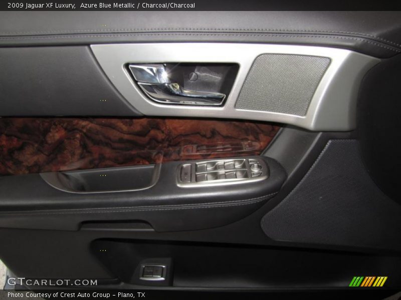 Azure Blue Metallic / Charcoal/Charcoal 2009 Jaguar XF Luxury