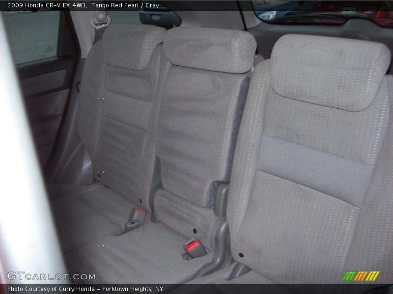 Tango Red Pearl / Gray 2009 Honda CR-V EX 4WD