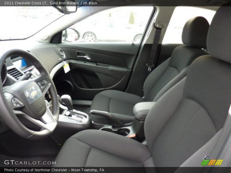 Gold Mist Metallic / Jet Black 2011 Chevrolet Cruze LT