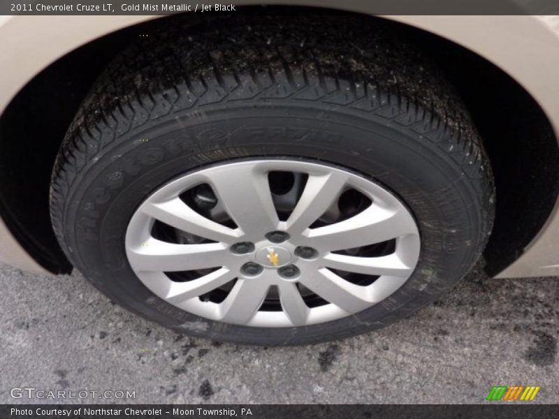 Gold Mist Metallic / Jet Black 2011 Chevrolet Cruze LT