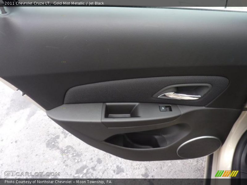 Gold Mist Metallic / Jet Black 2011 Chevrolet Cruze LT