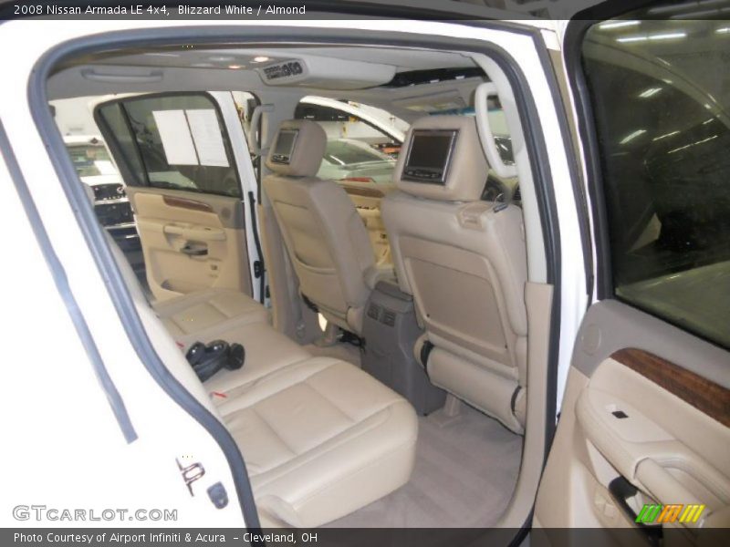 Blizzard White / Almond 2008 Nissan Armada LE 4x4