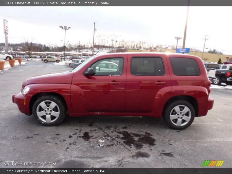 Crystal Red Metallic Tintcoat / Ebony 2011 Chevrolet HHR LS