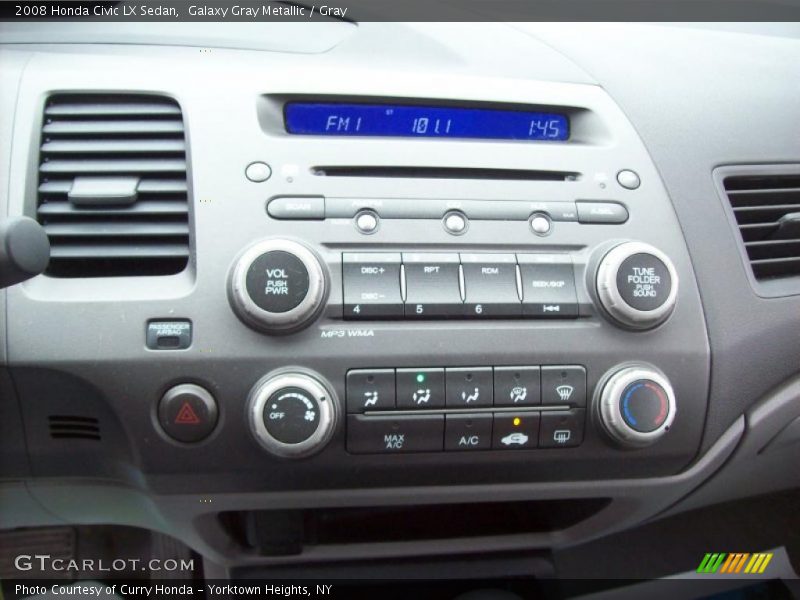 Galaxy Gray Metallic / Gray 2008 Honda Civic LX Sedan
