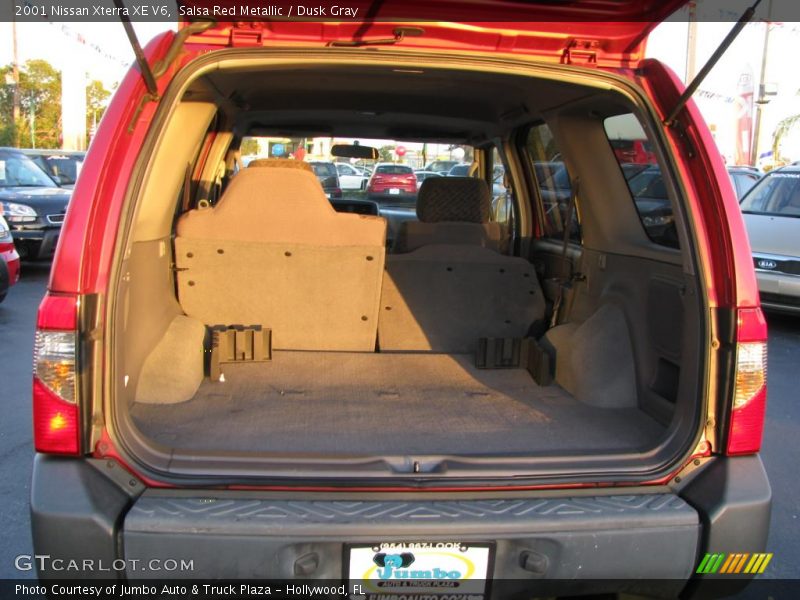 Salsa Red Metallic / Dusk Gray 2001 Nissan Xterra XE V6