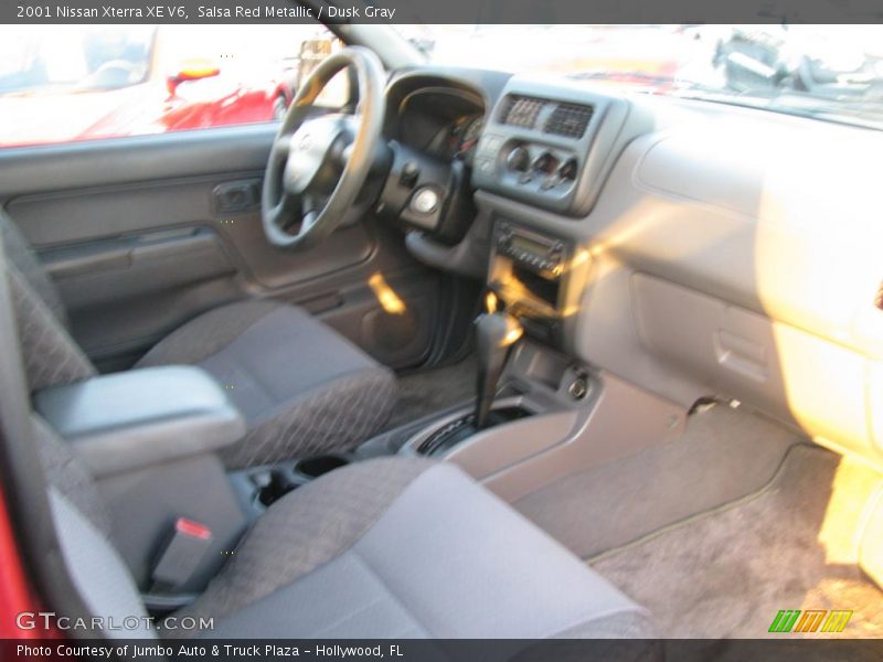 Salsa Red Metallic / Dusk Gray 2001 Nissan Xterra XE V6