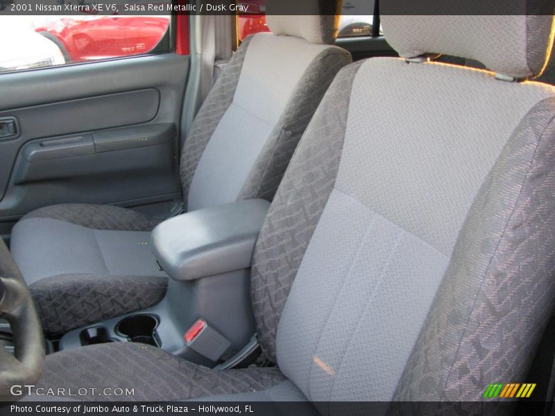 Salsa Red Metallic / Dusk Gray 2001 Nissan Xterra XE V6