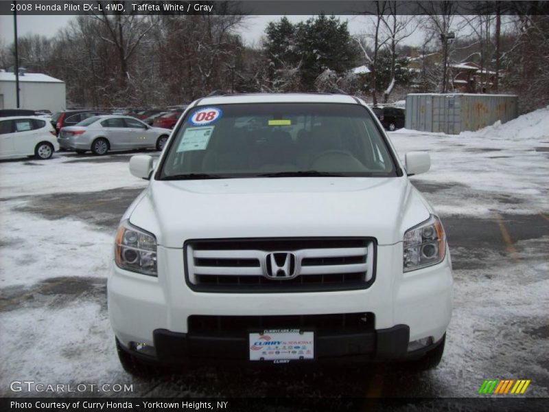 Taffeta White / Gray 2008 Honda Pilot EX-L 4WD