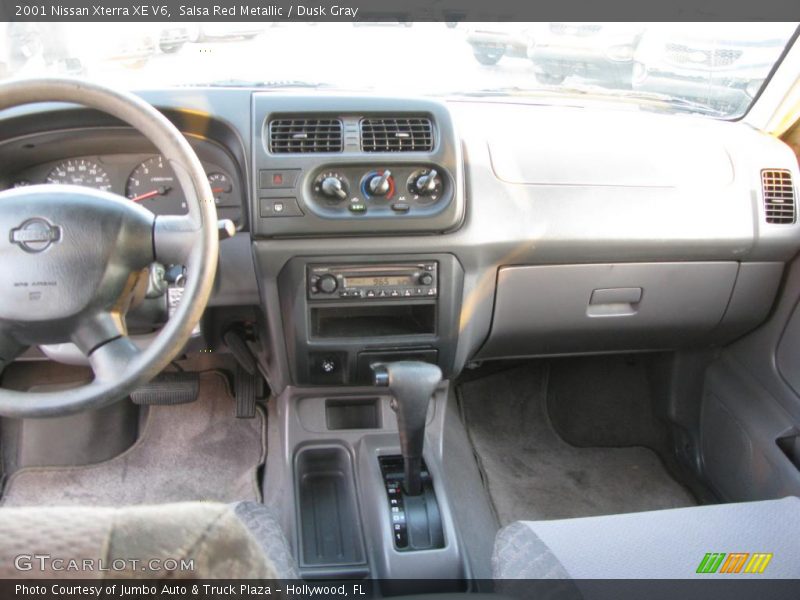 Salsa Red Metallic / Dusk Gray 2001 Nissan Xterra XE V6