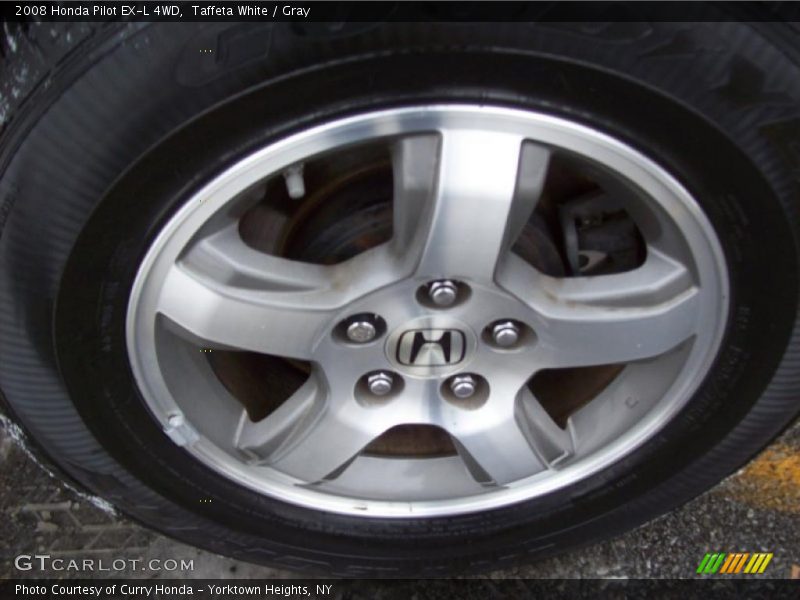 Taffeta White / Gray 2008 Honda Pilot EX-L 4WD