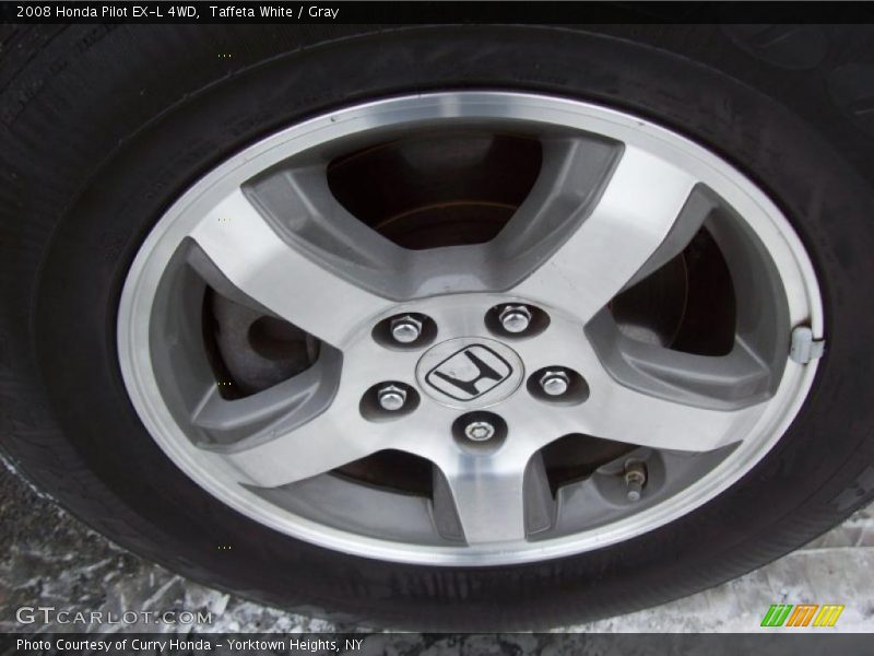 Taffeta White / Gray 2008 Honda Pilot EX-L 4WD