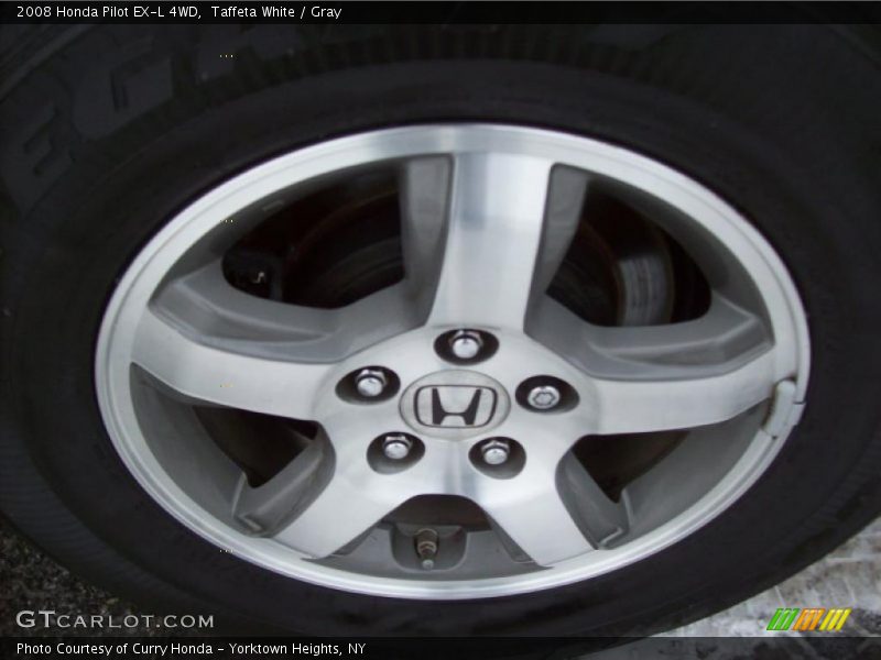 Taffeta White / Gray 2008 Honda Pilot EX-L 4WD