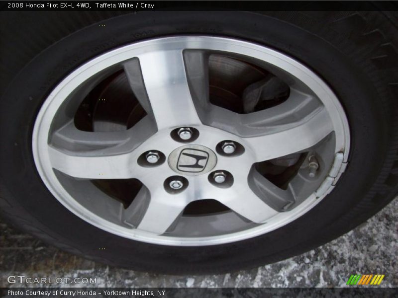 Taffeta White / Gray 2008 Honda Pilot EX-L 4WD