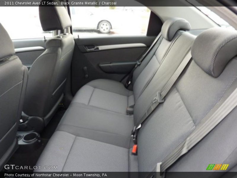 Black Granite Metallic / Charcoal 2011 Chevrolet Aveo LT Sedan