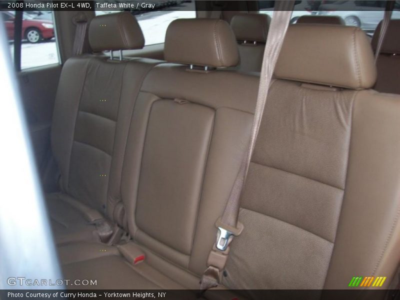 Taffeta White / Gray 2008 Honda Pilot EX-L 4WD