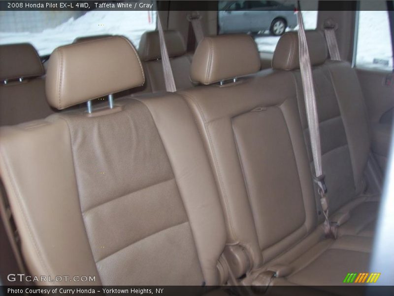 Taffeta White / Gray 2008 Honda Pilot EX-L 4WD