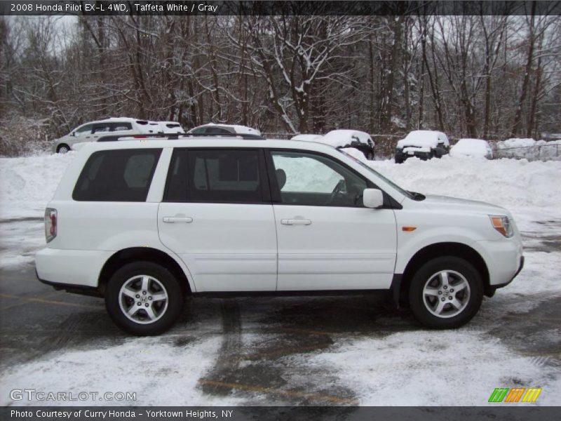 Taffeta White / Gray 2008 Honda Pilot EX-L 4WD