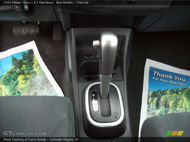 Blue Metallic / Charcoal 2009 Nissan Versa 1.8 S Hatchback