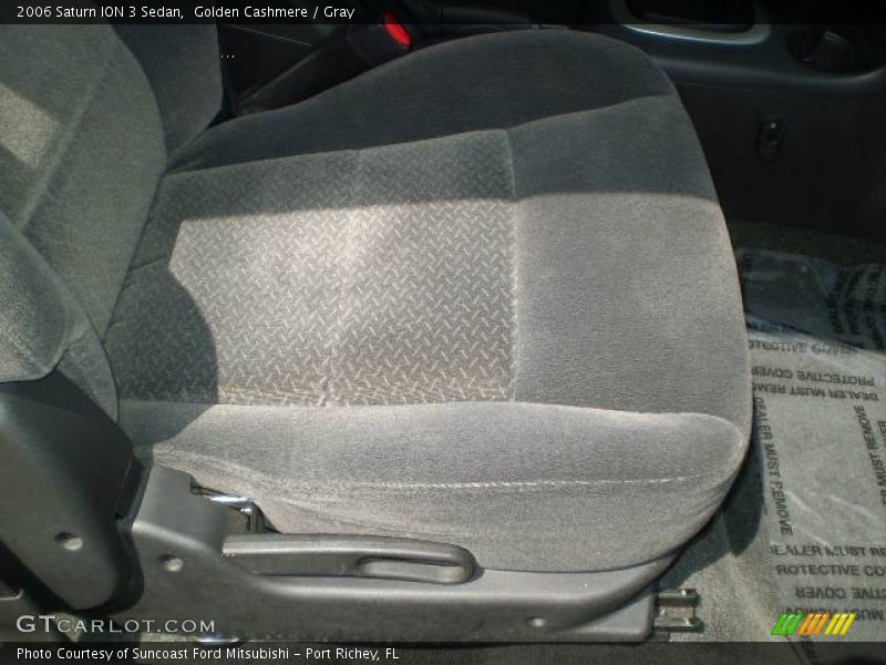 Golden Cashmere / Gray 2006 Saturn ION 3 Sedan