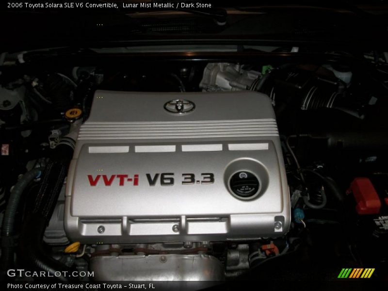 Lunar Mist Metallic / Dark Stone 2006 Toyota Solara SLE V6 Convertible