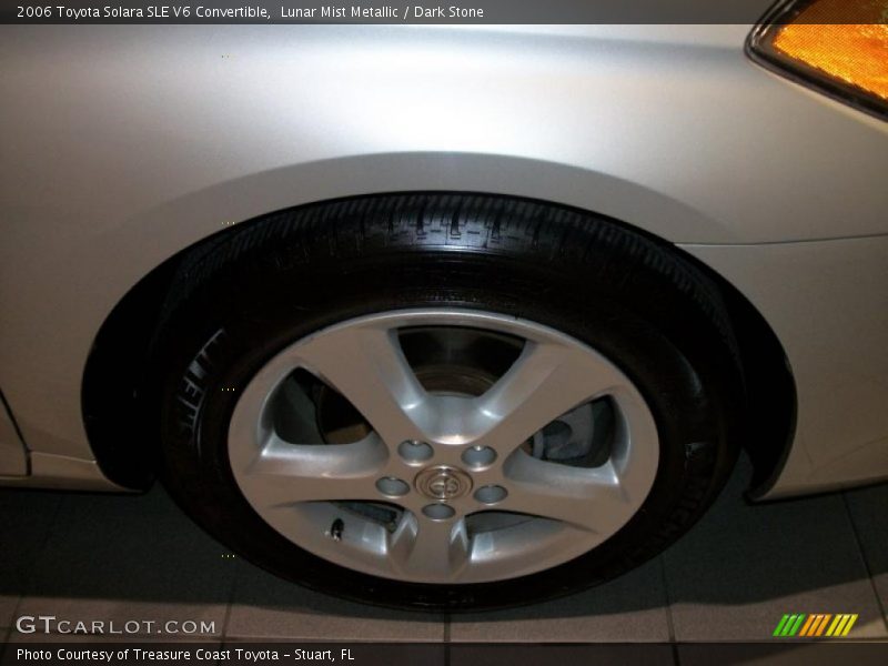 Lunar Mist Metallic / Dark Stone 2006 Toyota Solara SLE V6 Convertible
