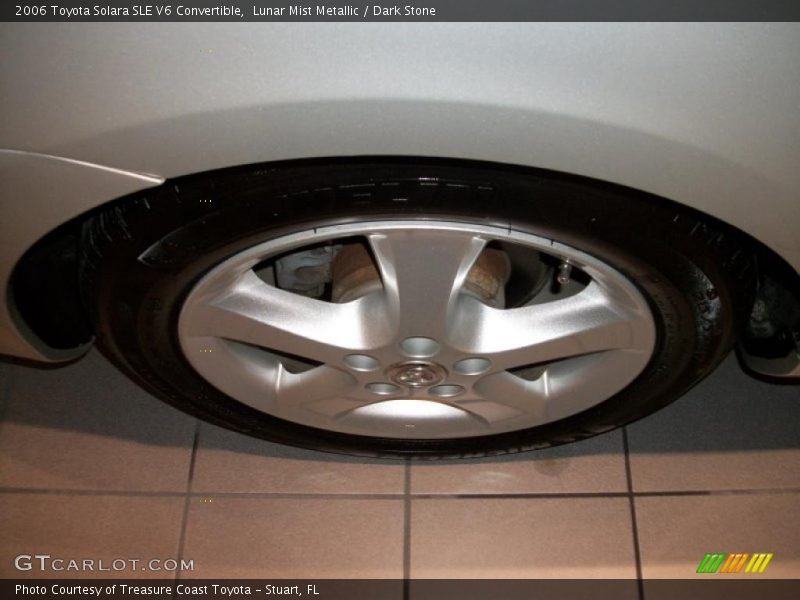 Lunar Mist Metallic / Dark Stone 2006 Toyota Solara SLE V6 Convertible