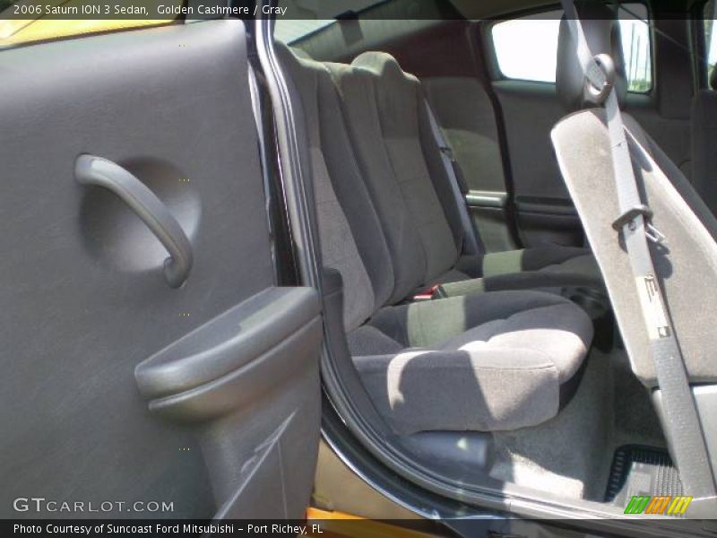 Golden Cashmere / Gray 2006 Saturn ION 3 Sedan